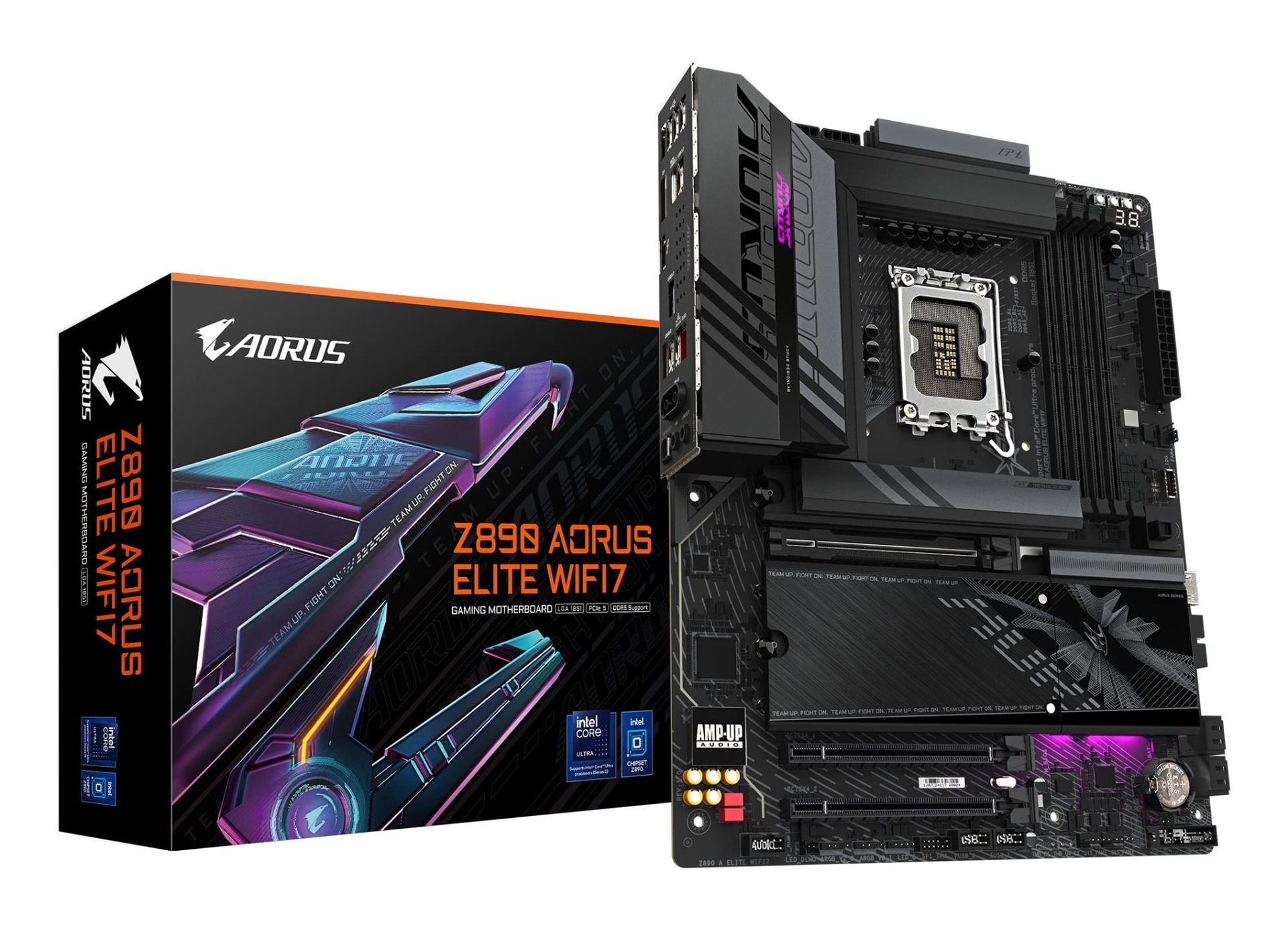 Gigabyte Z890 A Elite WiFi7 emaplaat Intel LGA1851 DDR5 ATX