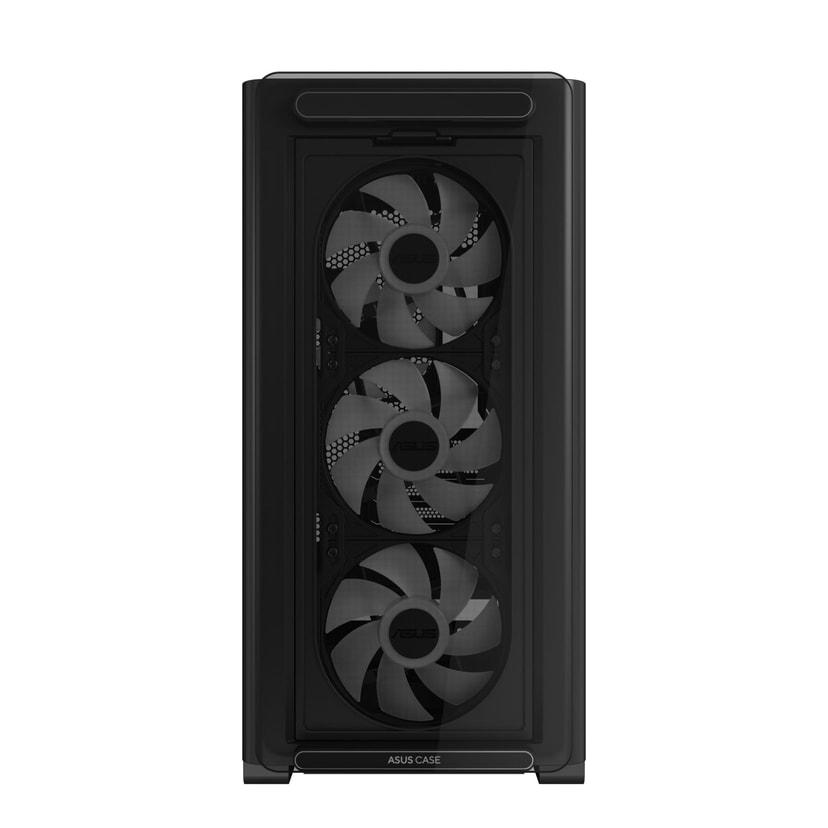 ASUS A23 Plus MidiTower PC Case Black, Micro-ATX/Mini-ITX, Tempered Glass