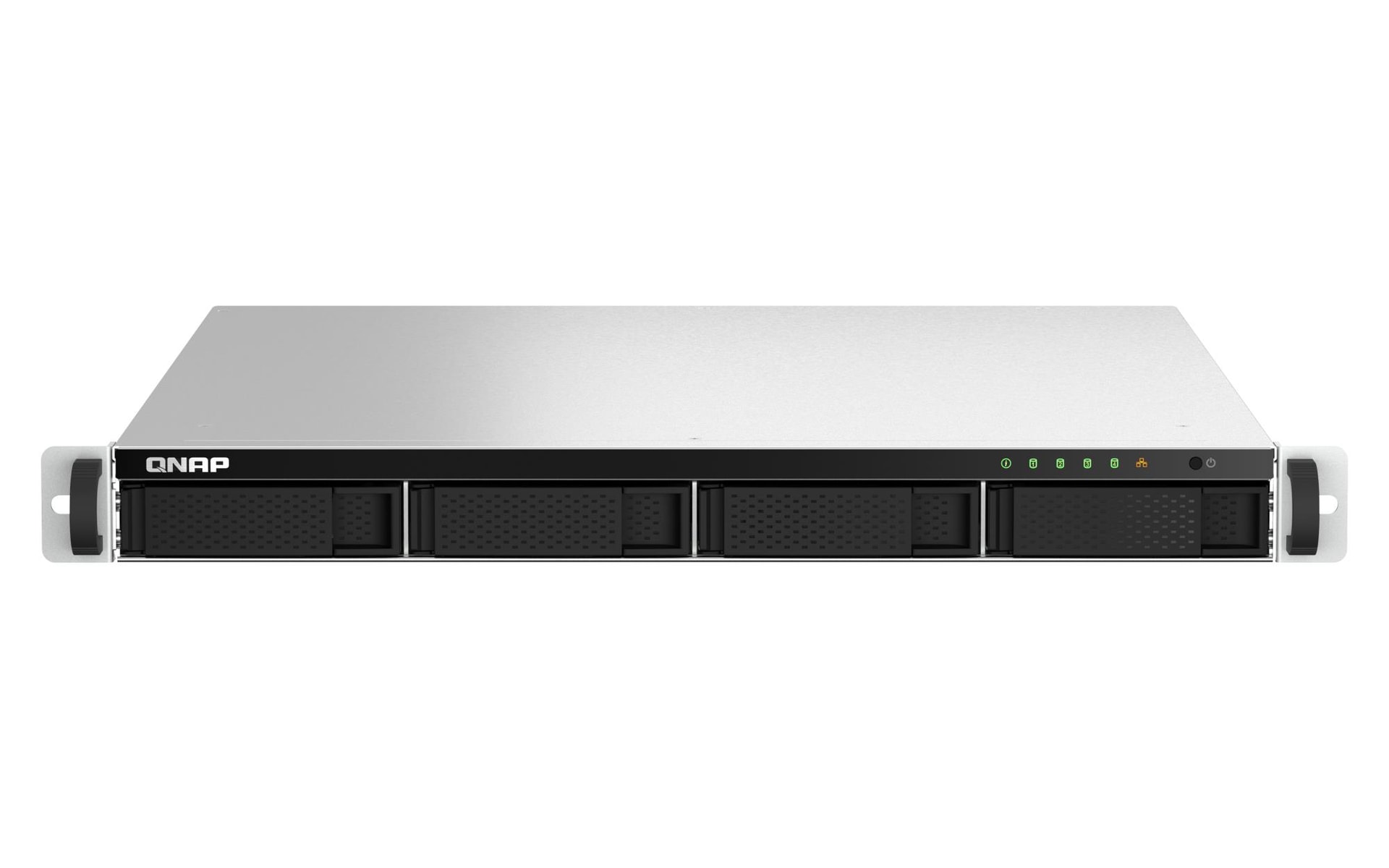 QNAP TS-464U-8G 4-kohaline 1U räkkarvuti NAS 2x2,5GbE