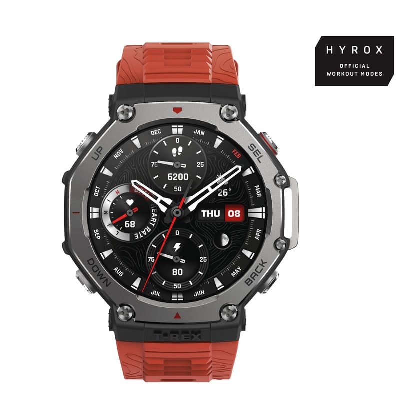 Amazfit T-Rex 3 nutikell (oranž/must)