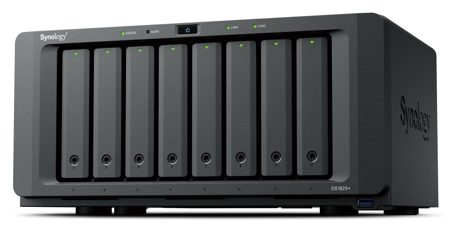 Synology DS1825+ NAS 8 ГБ ОЗУ сетевое хранилище