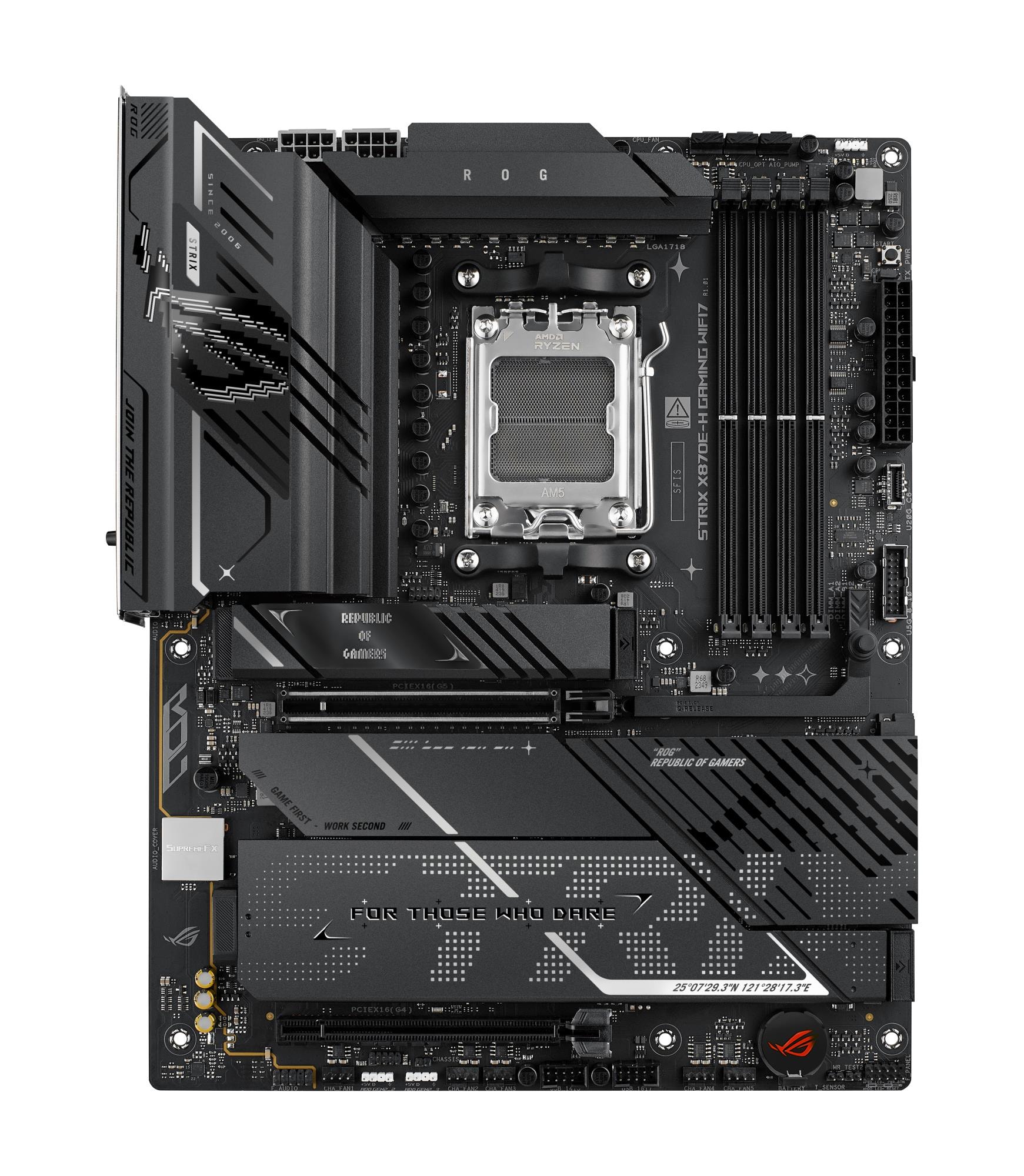 ASUS ROG Strix X870E-H Gaming WiFi 7 emaplaat AM5 DDR5 ATX
