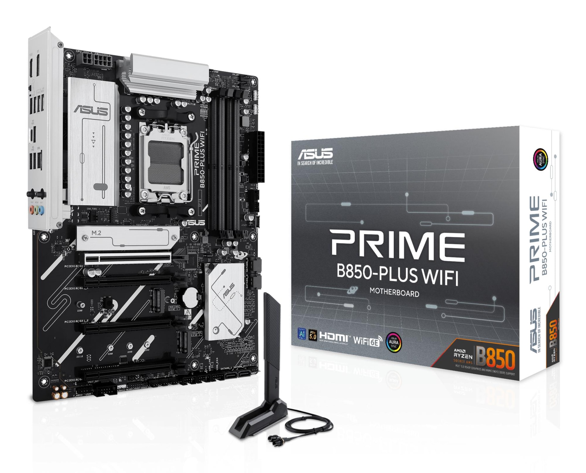 ASUS Prime B850-Plus WiFi emaplaat AMD AM5 ATX DDR5