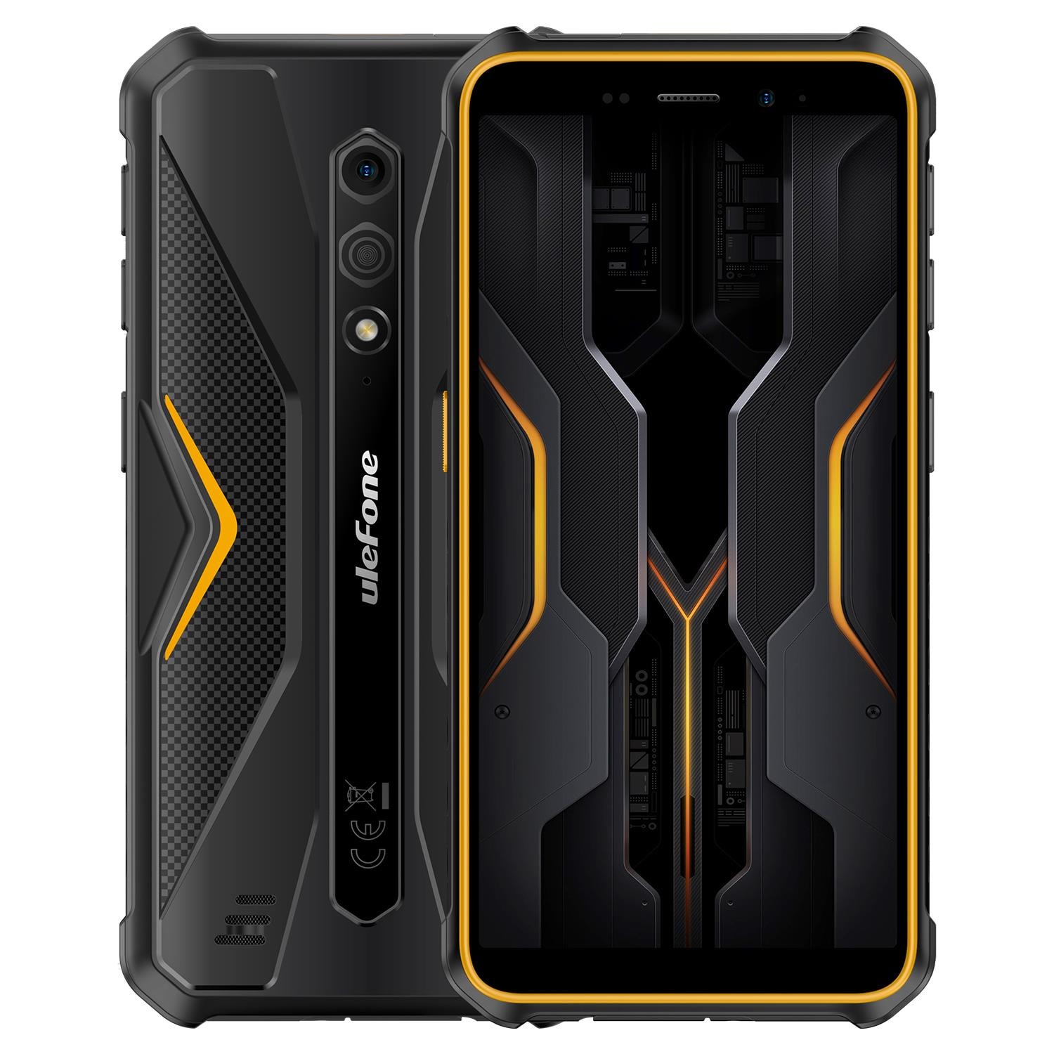 Ulefone Armor X12 Pro 4/64GB rugged smartphone, Black/Orange
