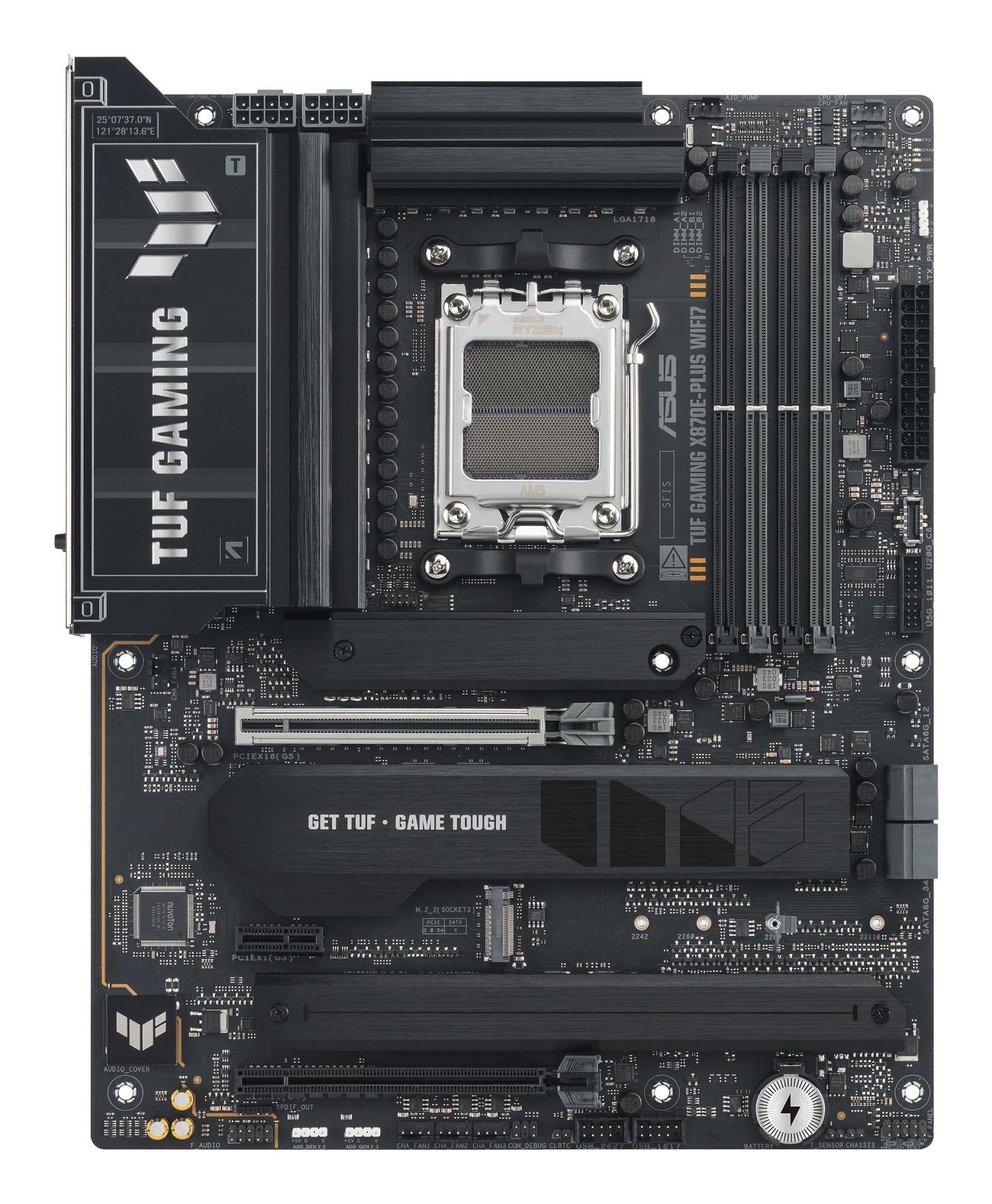 ASUS TUF Gaming X870E-Plus WiFi 7 emaplaat AMD AM5 DDR5 ATX