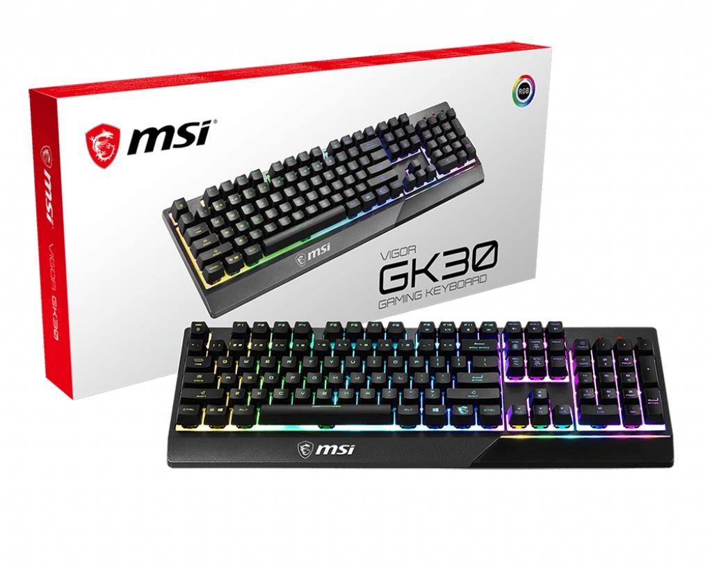 MSI GK30 Mechanical Gaming Keyboard Black USB