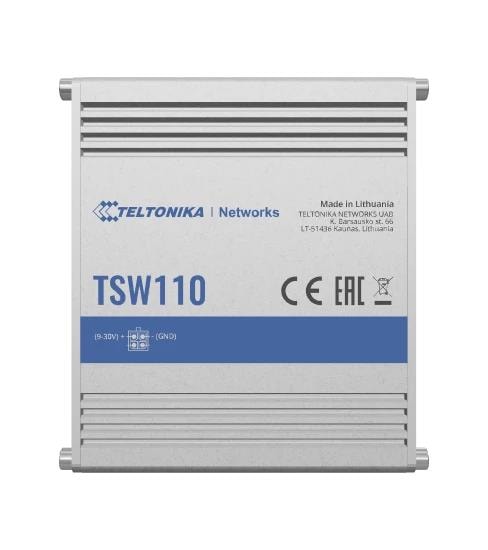 Teltonika TSW110 5-pordiga gigabit PoE kommutaator