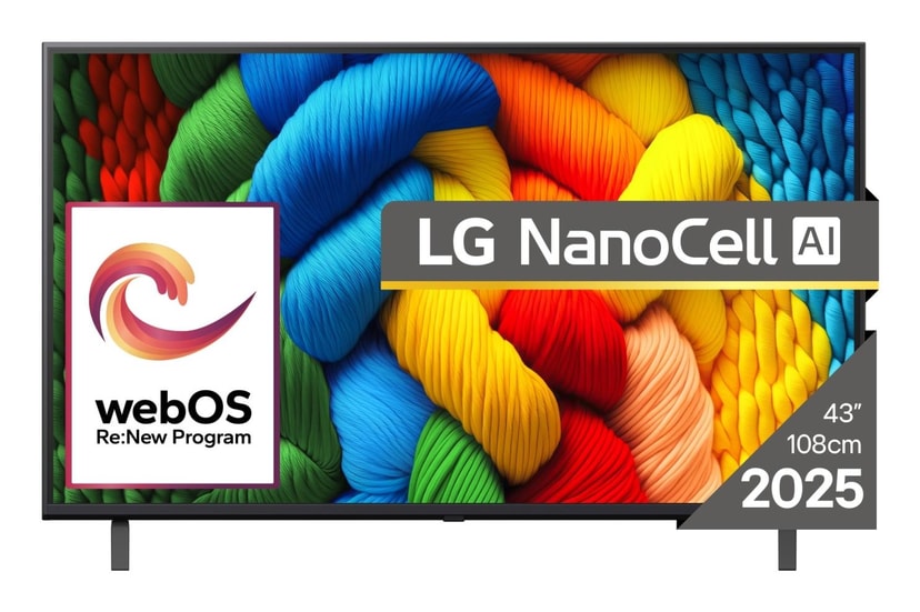 LG 43NANO80A3B 43" 4K Ultra HD LED teler
