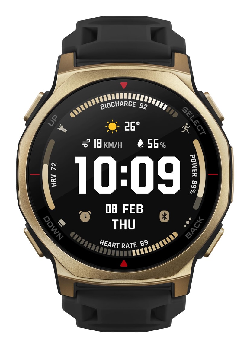 Amazfit T-Rex 3 Pro 44mm nutikell (must/kuldne)