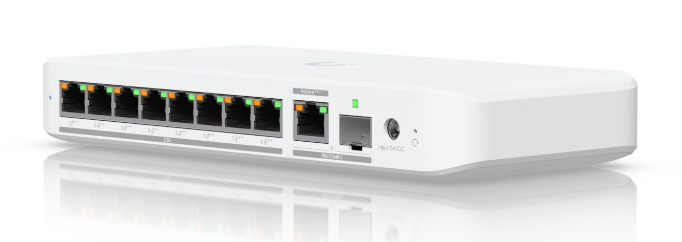 Ubiquiti USW-FLEX-2.5G-8-POE managed switch 8x2.5GbE