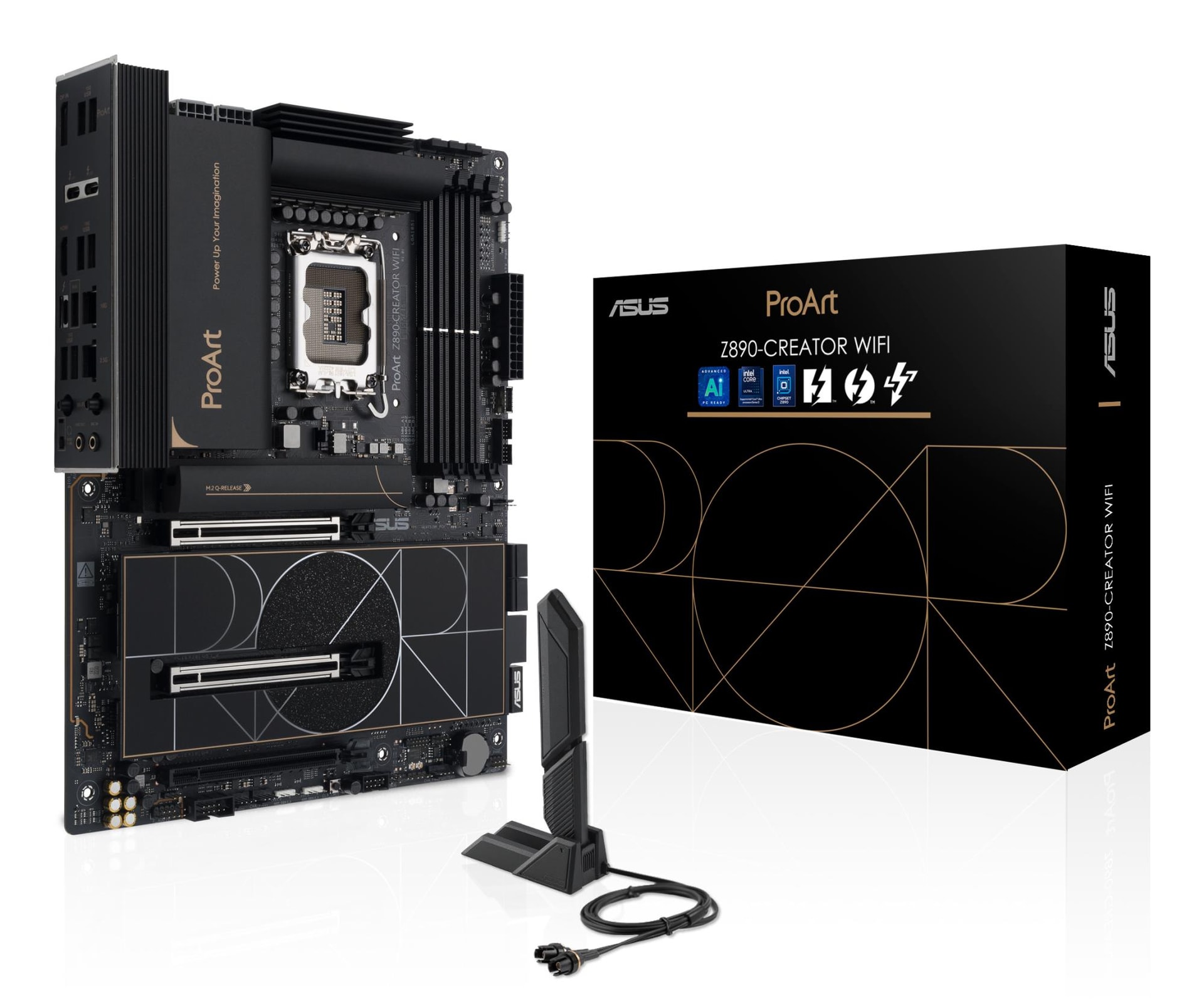 ASUS ProArt Z890 Creator WiFi emaplaadi Intel LGA1851 ATX DDR5