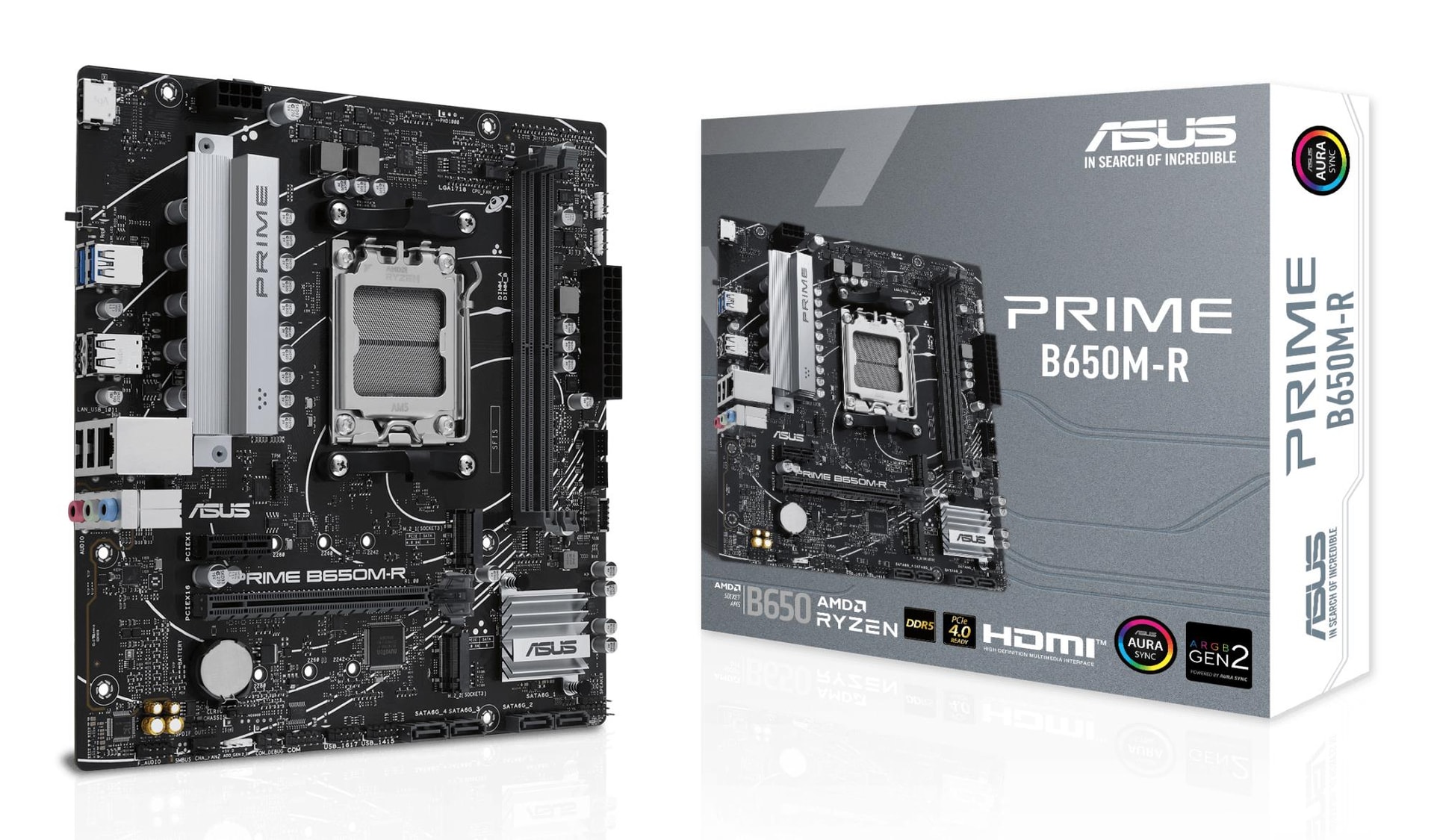 ASUS Prime B650M-R AMD Micro-ATX Motherboard Socket AM5