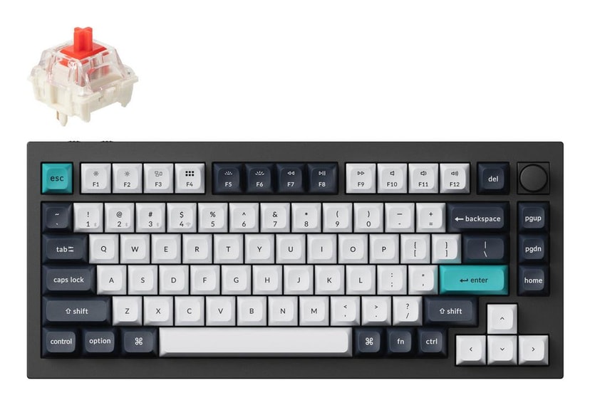 Keychron Q1 Max RGB Juhtmega/Traadita Mehaaniline Klaviatuur