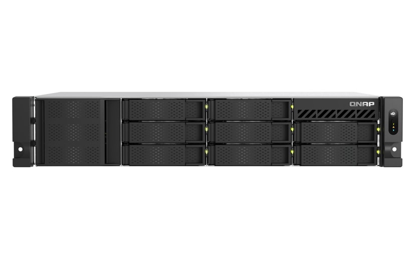 QNAP TS-855EU-8G 8-sahtliga rackNAS, 8GB RAM, Intel Atom