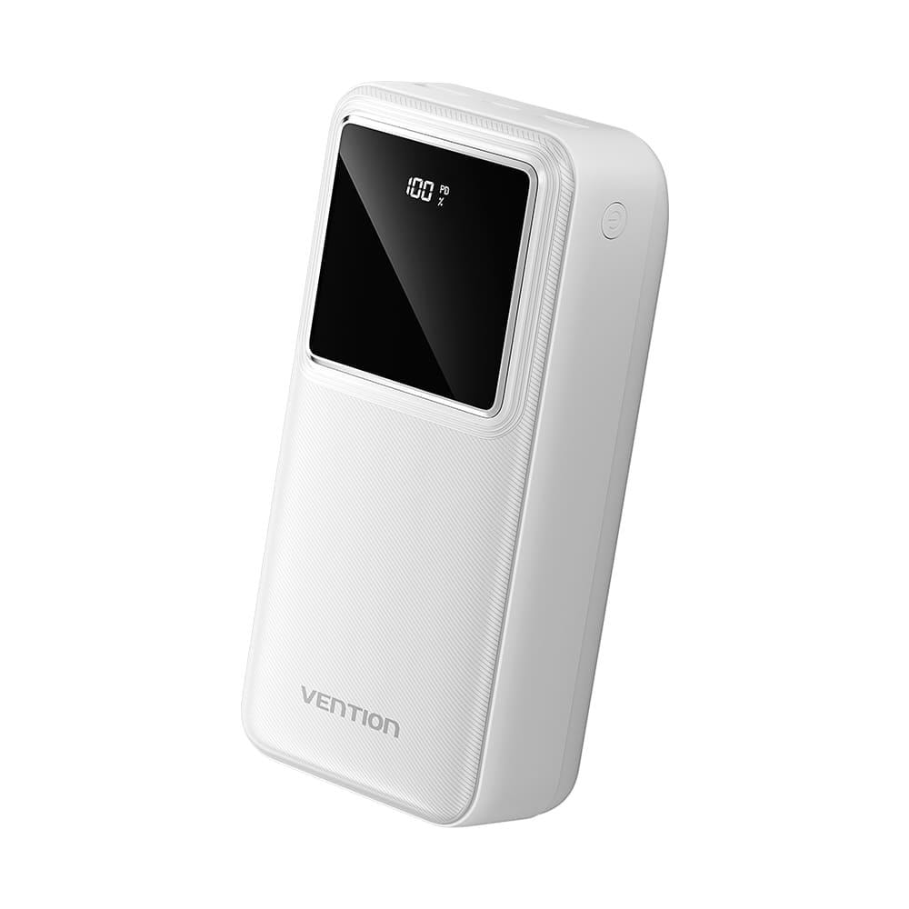 Vention Power Bank 30000mAh 22.5W USB-C White