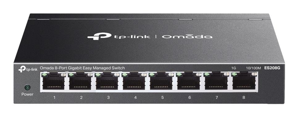 TP-Link Omada ES208G управляемый коммутатор 8 портов Gigabit