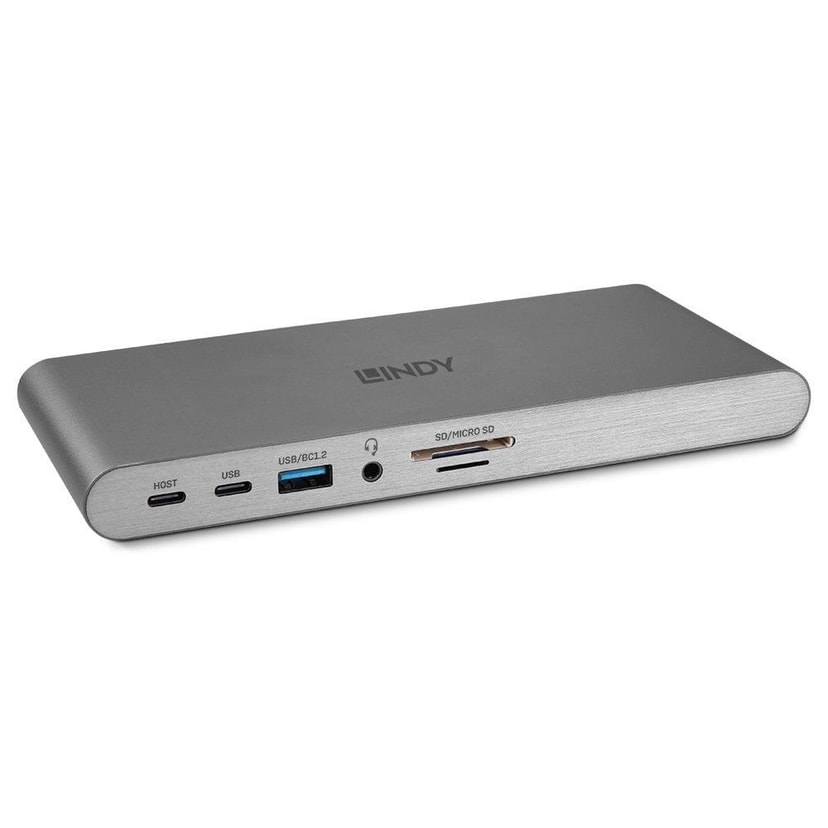 Lindy USB 3.2 Docking Station with HDMI DP RJ45 PD