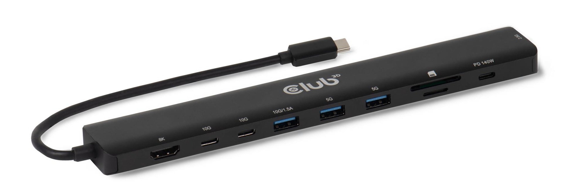 CLUB3D CSV-2550 10in1 USB-C docking station 140W
