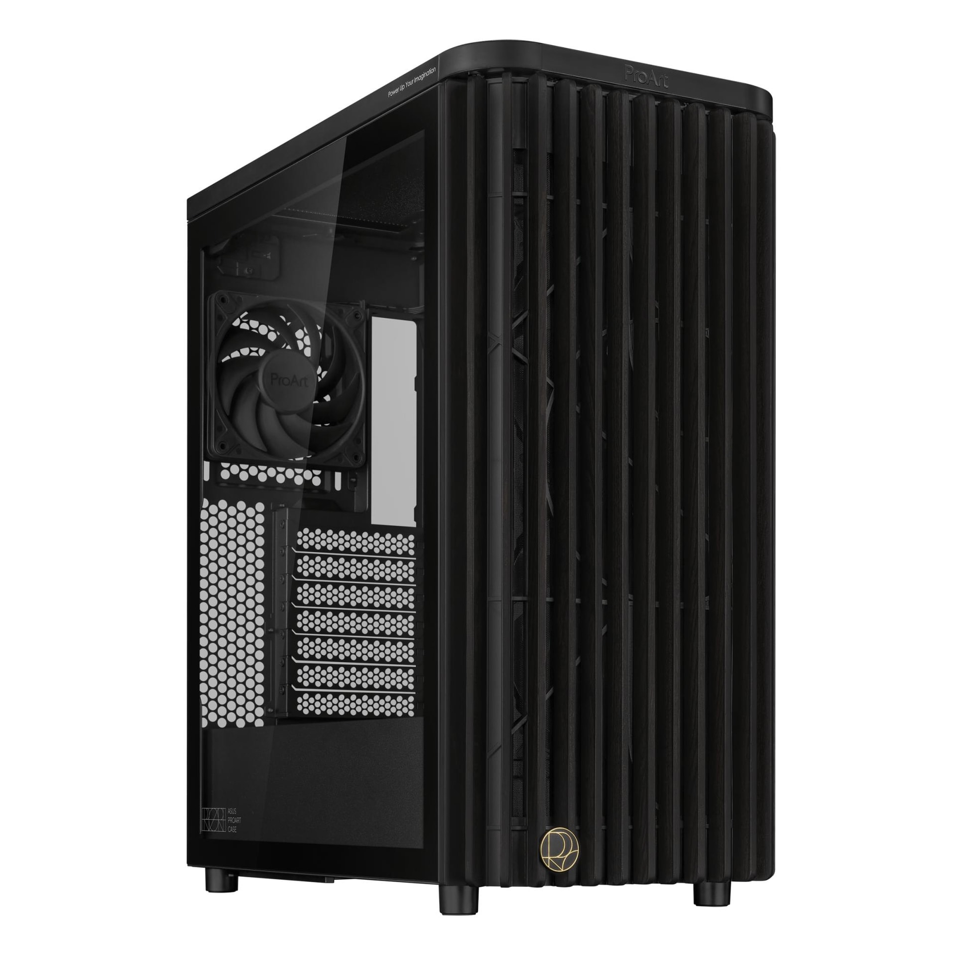 ASUS ProArt PA401 Wood Edition arvutikorpus ATX, must