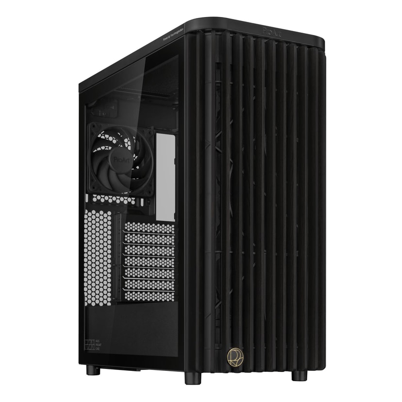 ASUS ProArt PA401 Wood Edition arvutikorpus ATX, must