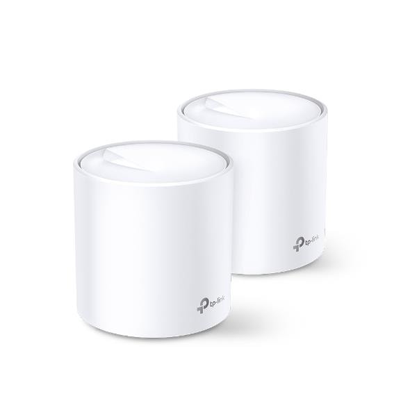 TP-Link Deco X20 2-pack mesh Wi-Fi ruuter, Wi-Fi 5, 1800 Mbps