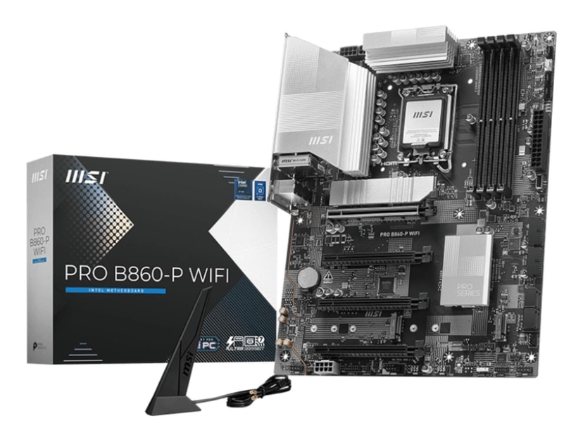 MSI PRO B860-P WIFI emaplaat Intel LGA1851, DDR5, ATX