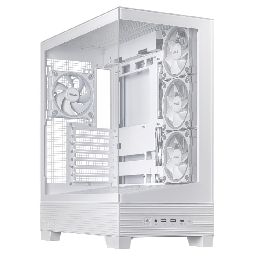 ASUS A31 Plus valge midi-torni korpus ATX/mATX/Mini-ITX