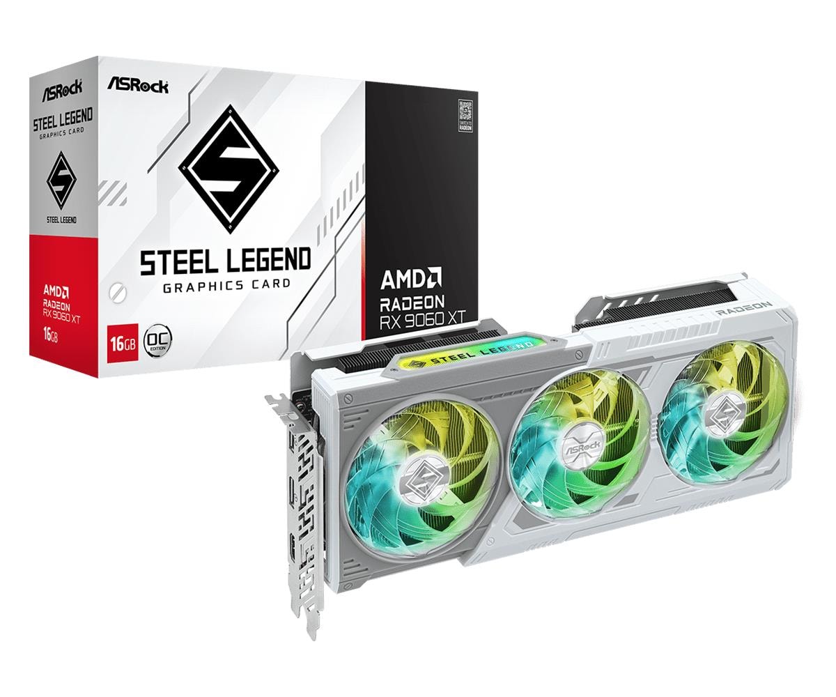 ASRock Radeon RX 9060 XT 16 GB graafikakaart GDDR6