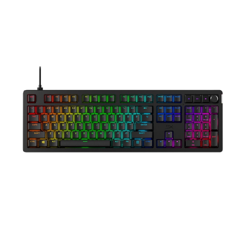HyperX Alloy Rise mechanilaine klaviatuur, must