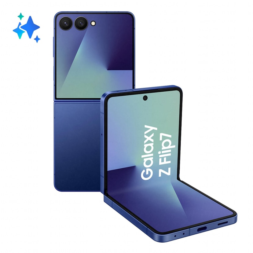 Samsung Galaxy Z Flip7 512GB Blue 5G nutitelefon