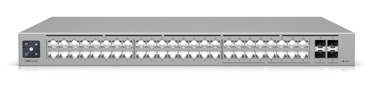 Ubiquiti UniFi Switch Pro Max 48 – 48-Port 2.5GbE Layer 3 Network Switch