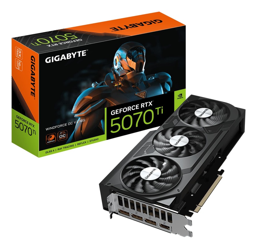 Gigabyte GeForce RTX 5070 Ti 16GB GDDR7 graafikakaart