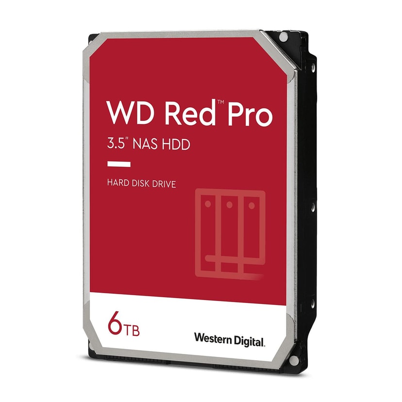 Western Digital Red Pro 6TB 3,5" kõvaketas NAS-ile 7200 rpm