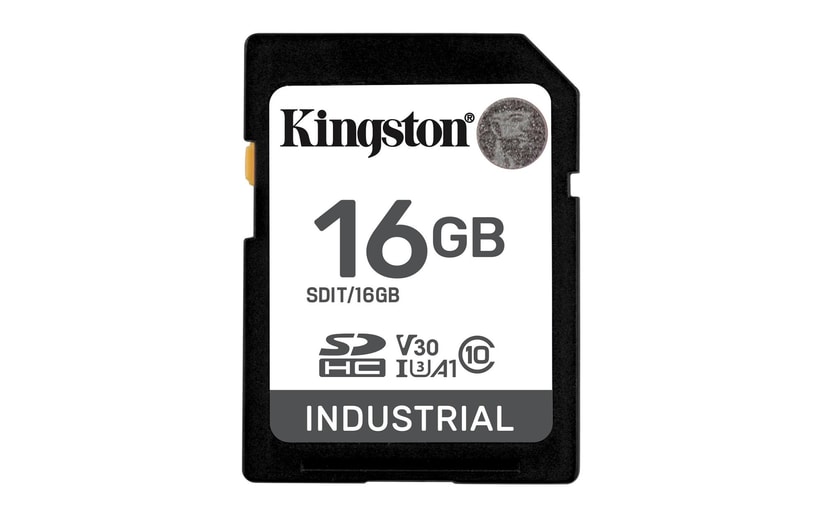Kingston SDHC 16GB Memory Card (Class 10, UHS-I)