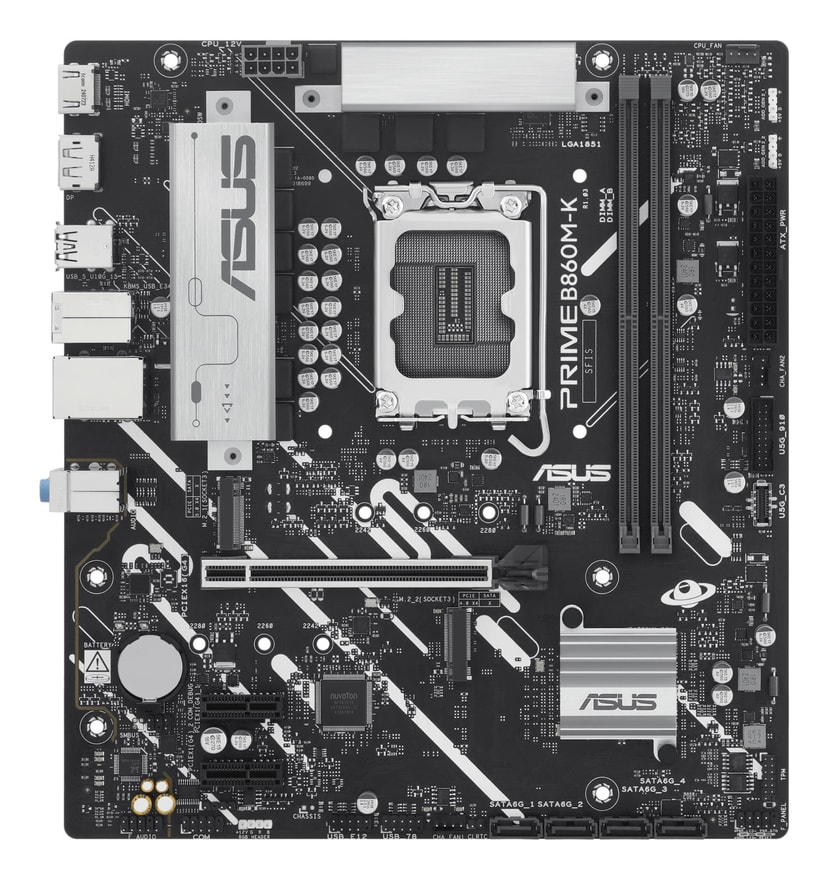 ASUS PRIME B860M-K emaплaat Intel LGA1851 DDR5 Micro-ATX
