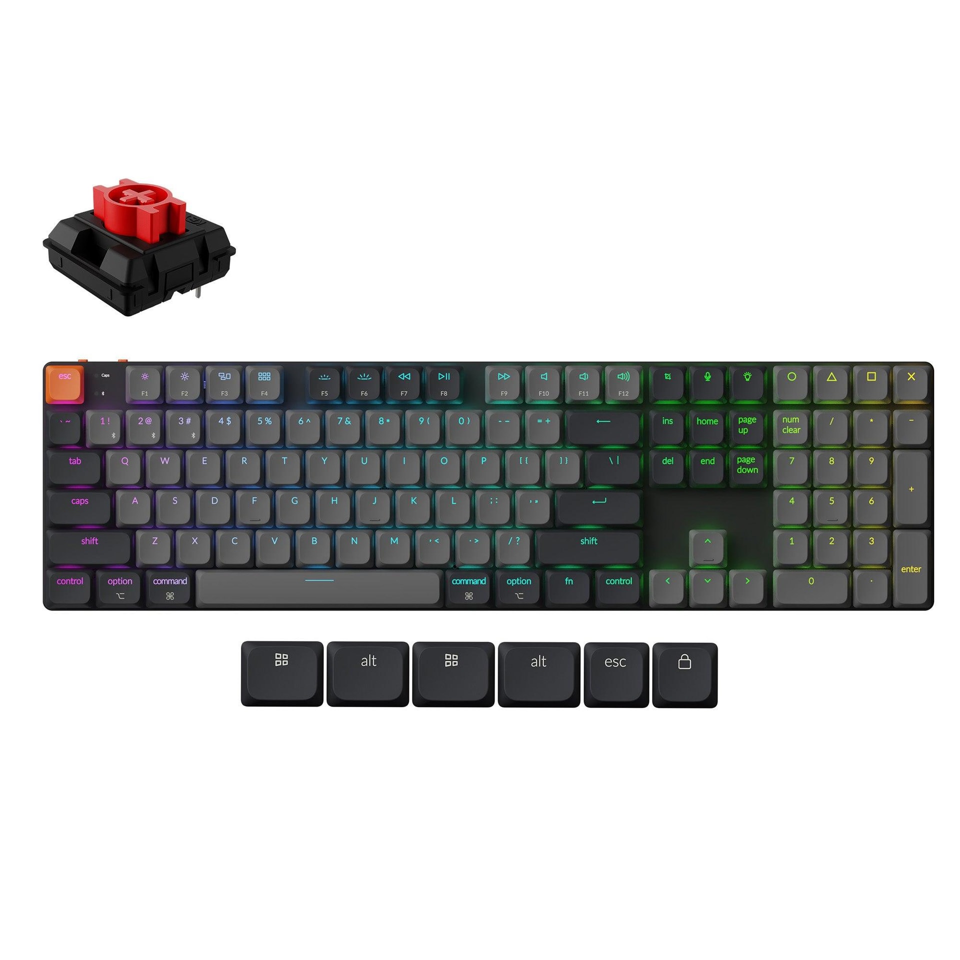 Keychron K5X Juhtmeta RGB klaviatuur