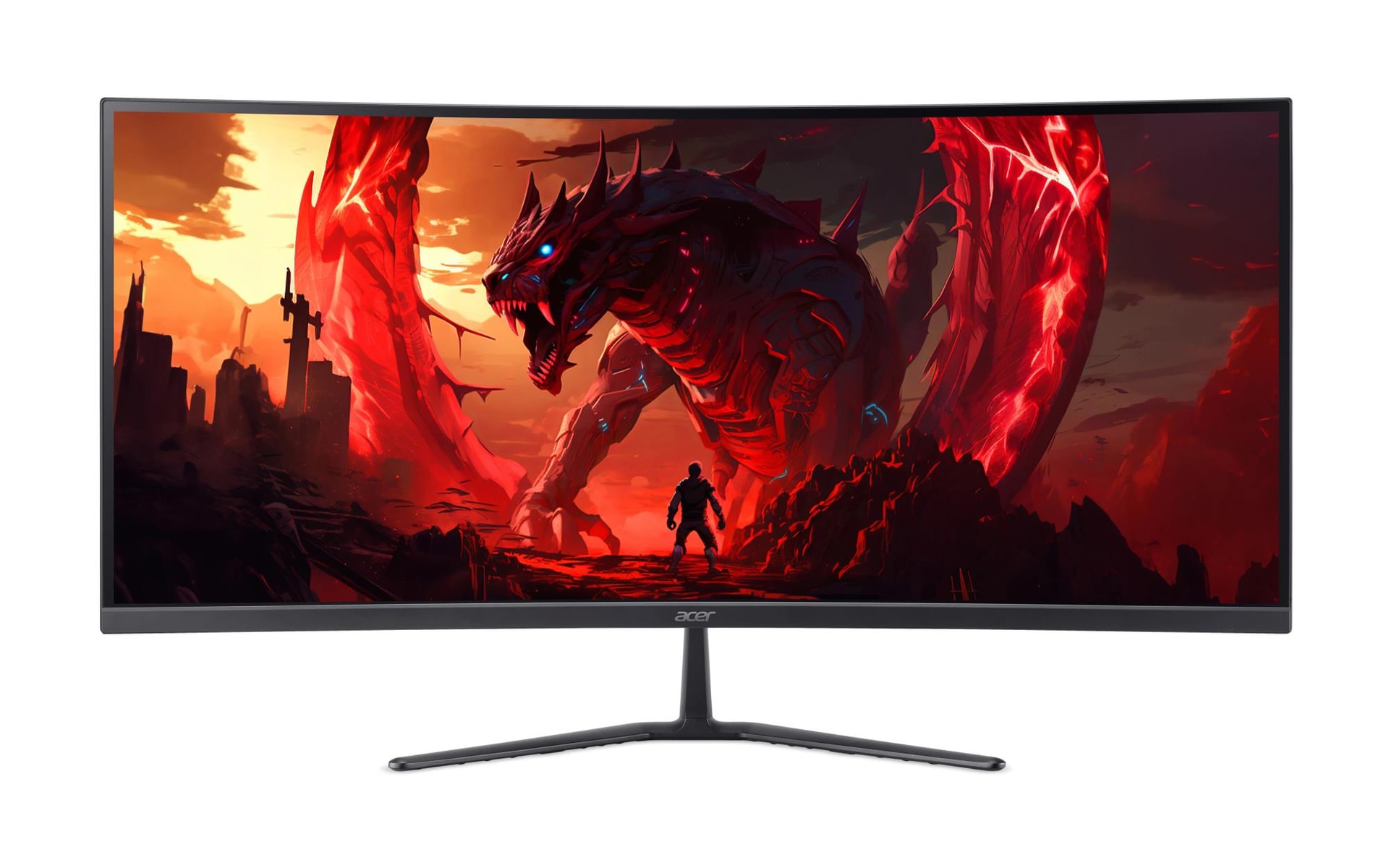 ACER 34" UltraWide Curved LCD Monitor UM.CE0EE.009