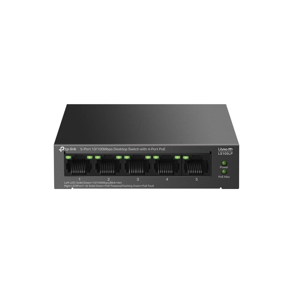 TP-LINK LS105LP 5-port PoE võrguslüliti