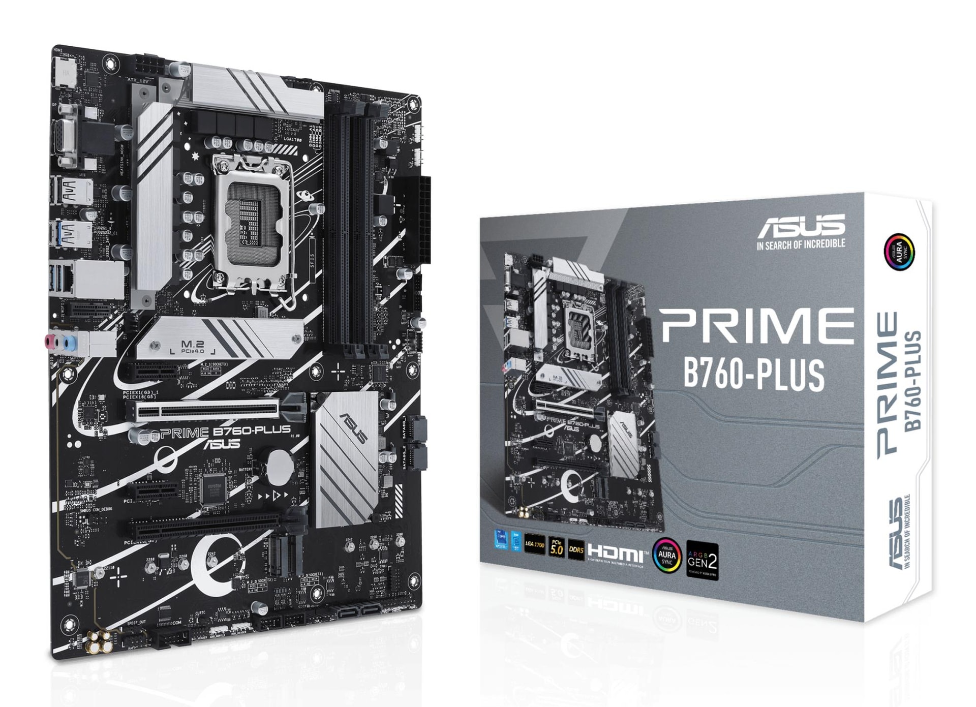 ASUS Prime B760-Plus emaplaat Intel LGA1700 DDR5 ATX