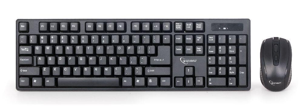 Gembird KBS-W-01 wireless keyboard and mouse combo