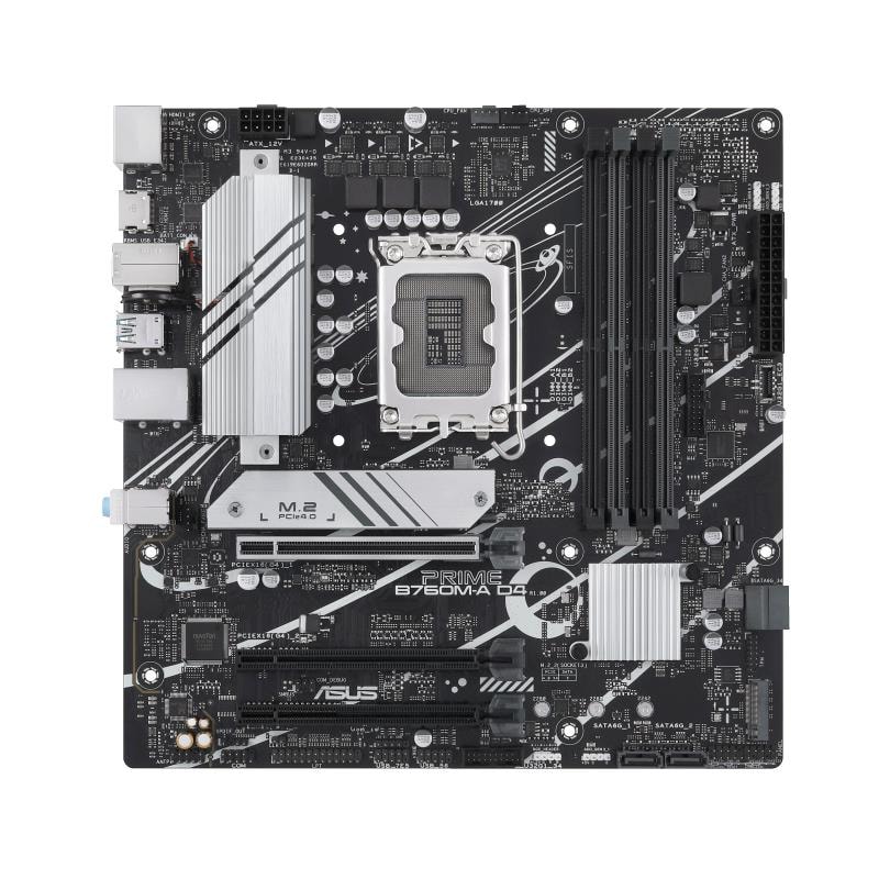 ASUS Prime B760M-A D4-CSM emaplaat LGA1700 DDR4 Micro-ATX
