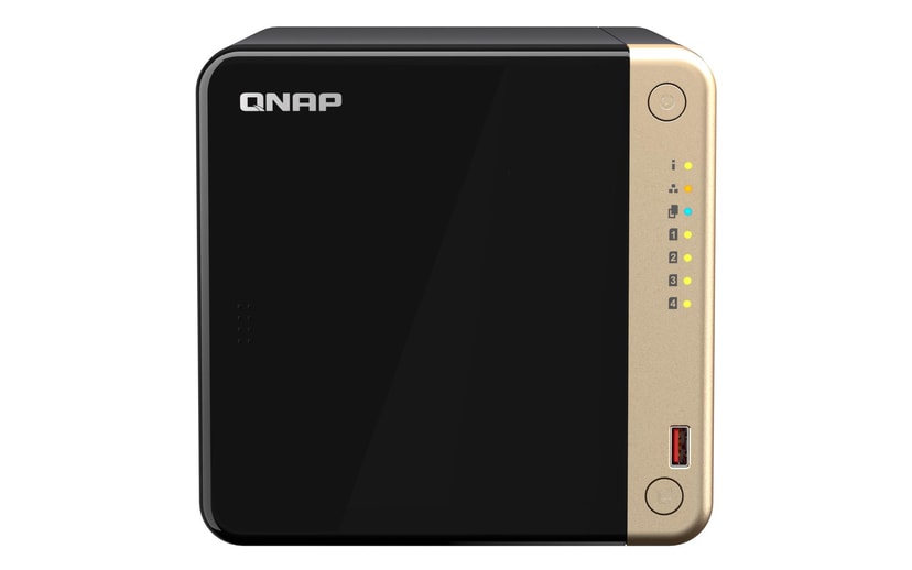 QNAP TS-464-8G 4-kohaline NAS-server 8GB RAM Intel Celeron