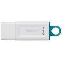 Kingston DataTraveler 64GB USB 3.2 mälupulk, valge