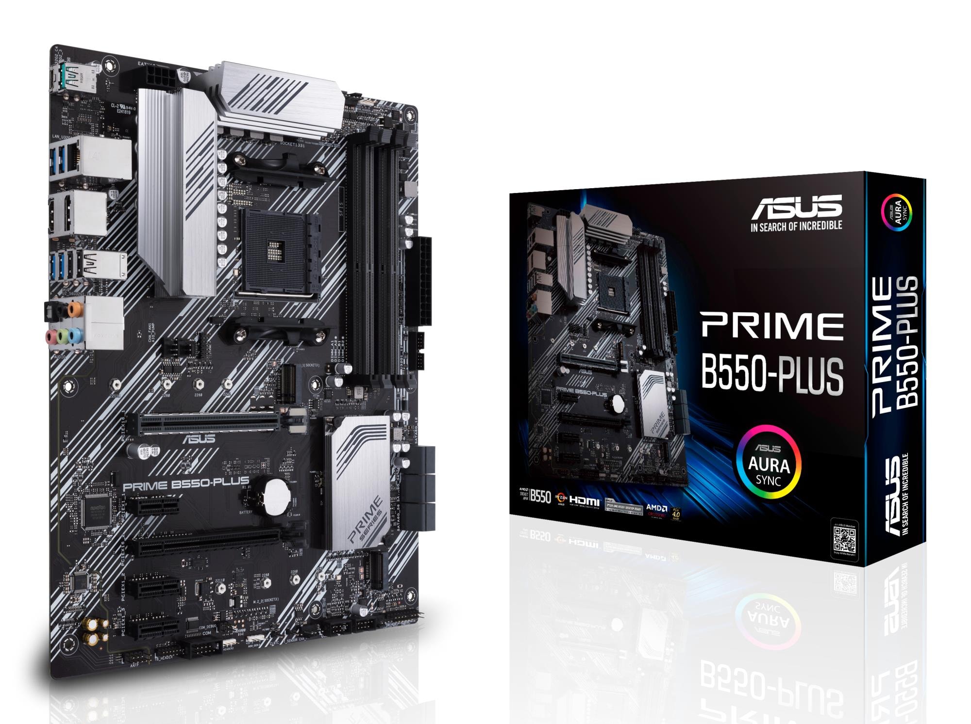 ASUS Prime B550-Plus AMD AM4 ATX emaplaat DDR4