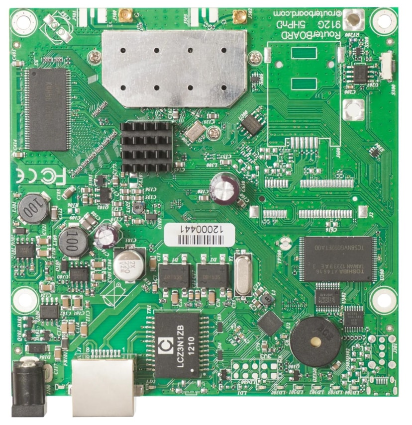 MikroTik RouterBOARD RB911G-5HPND - Võimsaim 5GHz WiFi võrguseade