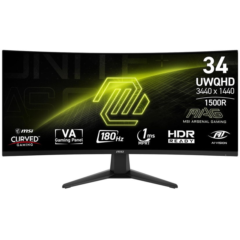 MSI MAG 346CQ 34" UltraWide Gaming Monitor