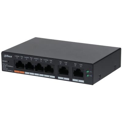 Dahua CS4006-4GT-60 6-pordiga gigabit PoE switch