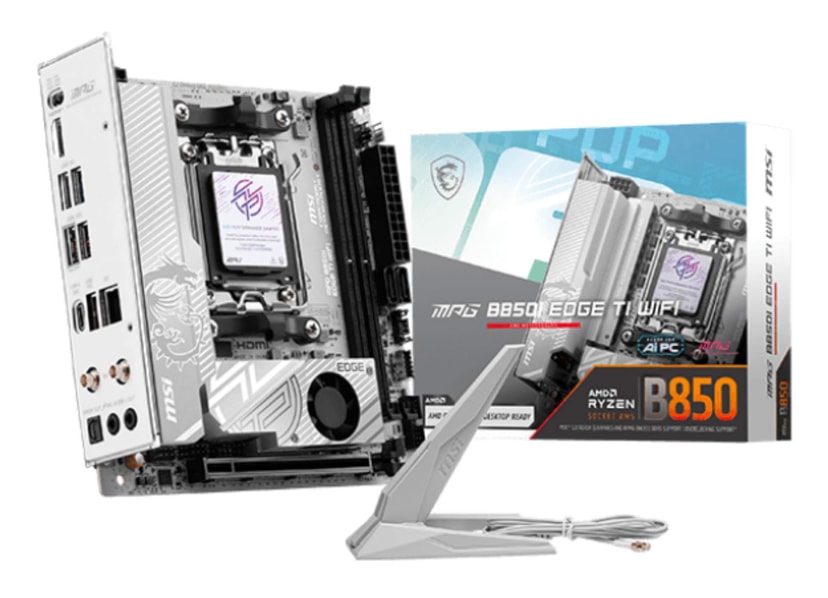 MSI MPG B850I Edge TI WiFi AMD AM5 mini-ITX emaplaat DDR5