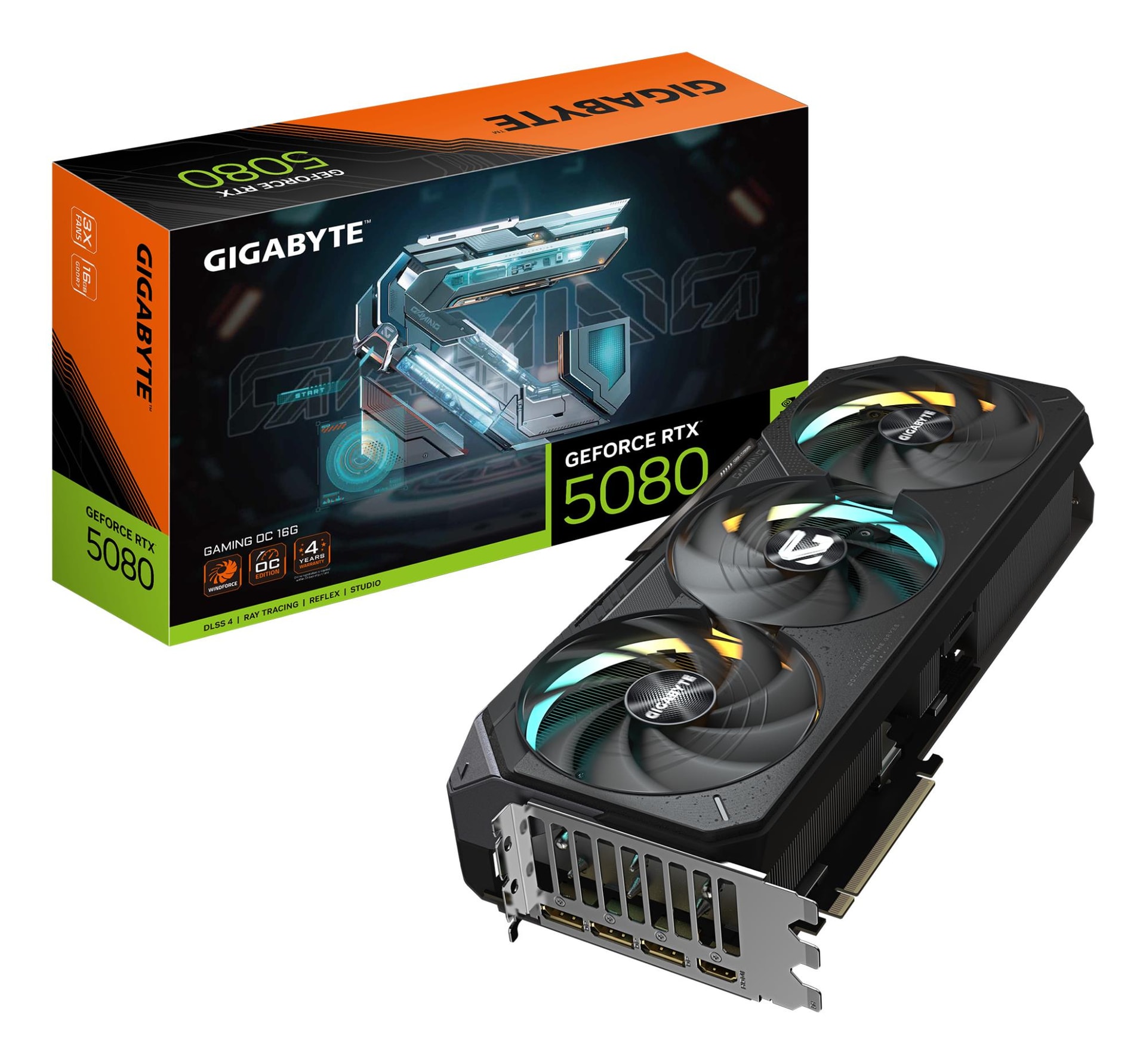 GIGABYTE RTX 5080 16GB GDDR7 Graphics Card