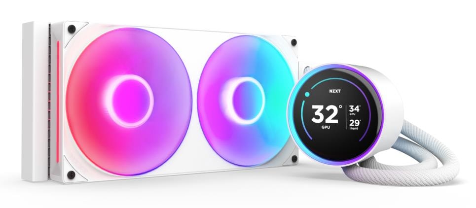 NZXT Kraken Elite 280 RGB V2 vedelikjahutus 140mm valge